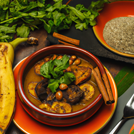 Curry de bananes plantains et lentilles