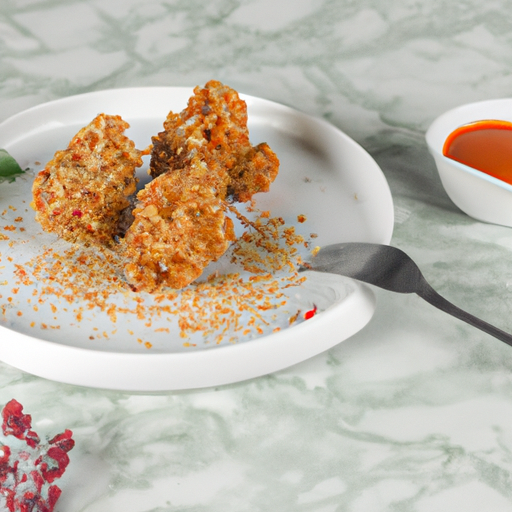 Choux-fleurs croustillants au sésame et sauce aigre-douce