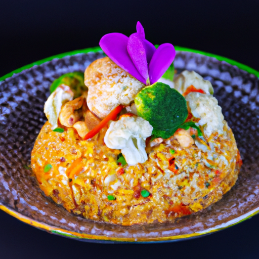 Biryani de chou-fleur épicé
