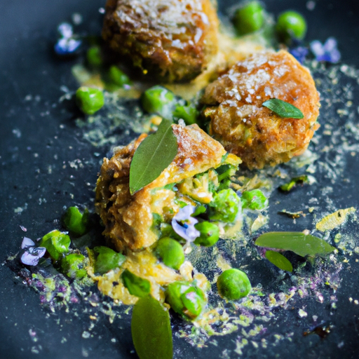 Boulettes de pois chiches croustillantes aux herbes fraîches