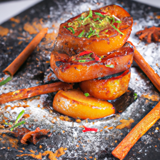 Pommes d'amour croustillantes aux épices