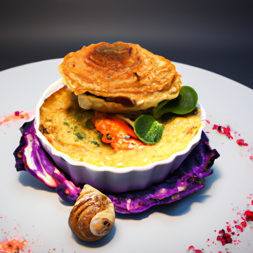 Pastilla aux fruits de mer et safran