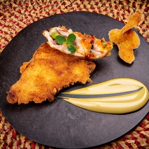 Poulet croustillant à la noix de coco