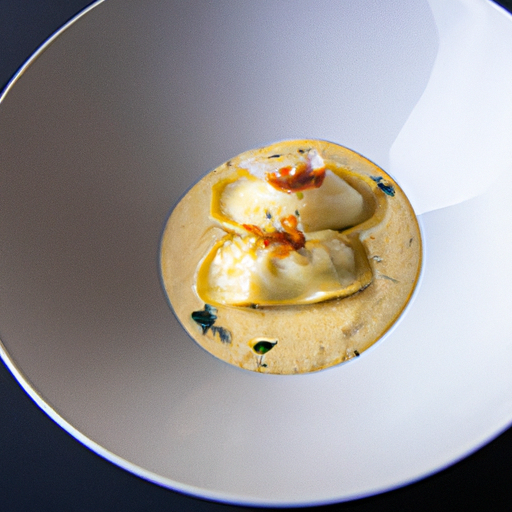 Ravioles de homard au beurre blanc et à l'estragon