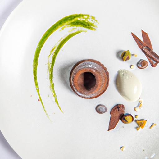 Fondant aux trois chocolats et éclats de noisettes