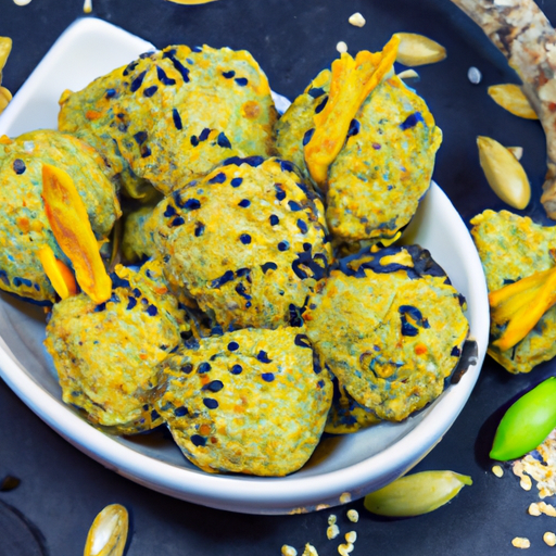 Boulettes de lotte aux algues et sésame