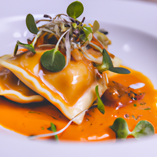 Raviolis croustillants de porc caramélisé à la sauce piquante