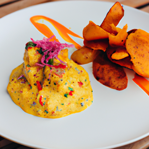 Curry de lentilles corail et patates douces au lait de coco