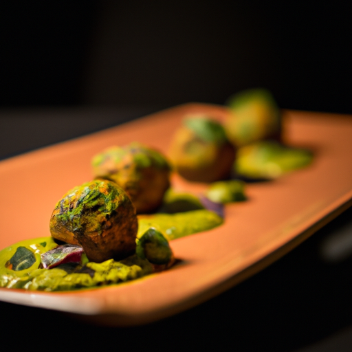 Boulettes de lentilles corail aux épices exotiques