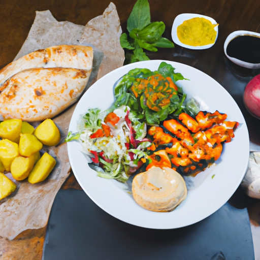 Chiche taouk grillé aux épices libanaises