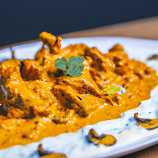 Poulet tikka masala crémeux aux noix de cajou