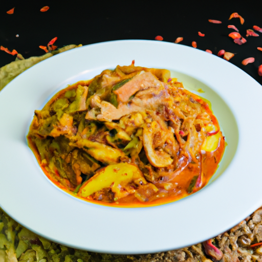 Curry de jackfruit aux épices indiennes