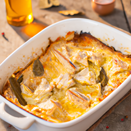 Cassolette de lotte au safran et au fenouil