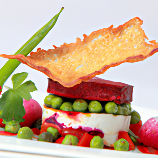 Mille-feuille de légumes du soleil