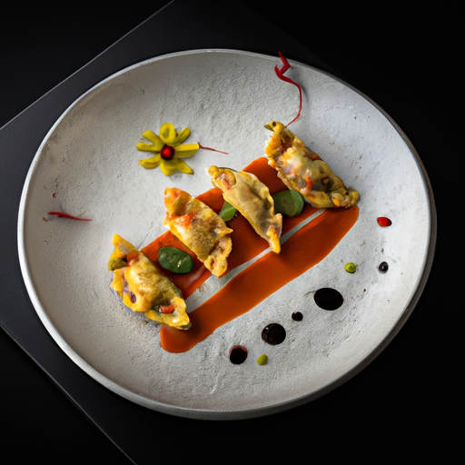 Raviolis croustillants au canard laqué