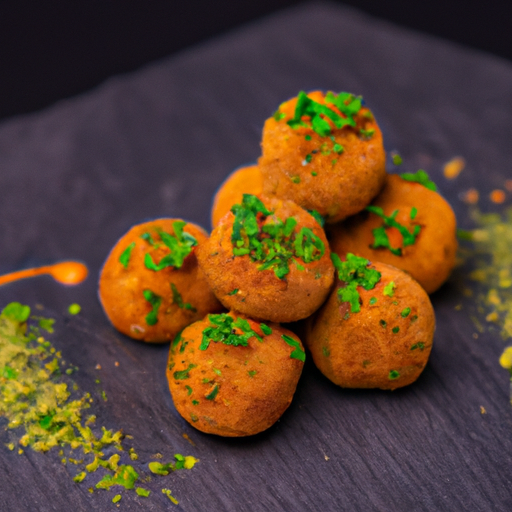 Boulettes de lotte croustillantes aux pistaches