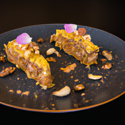 Pastilla au poulet et aux amandes