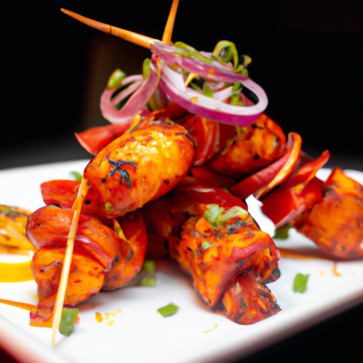 Bouchées croustillantes au poulet tandoori