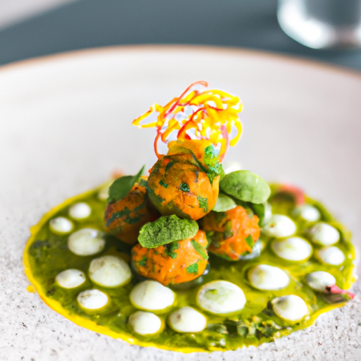 Boulettes de lentilles corail à la menthe et au citron