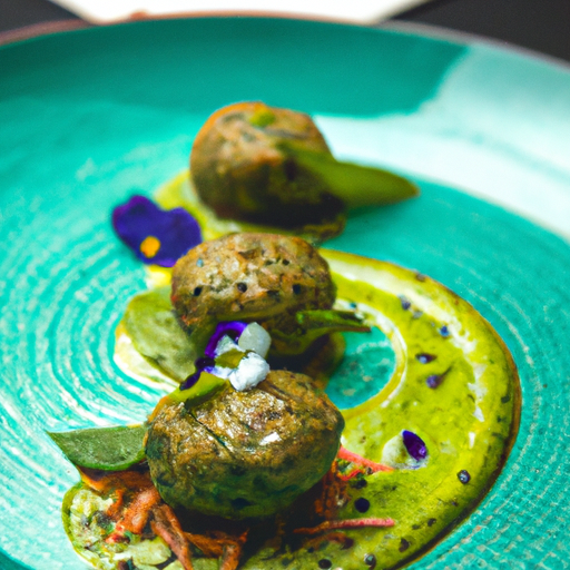 Boulettes de lentilles corail à la menthe