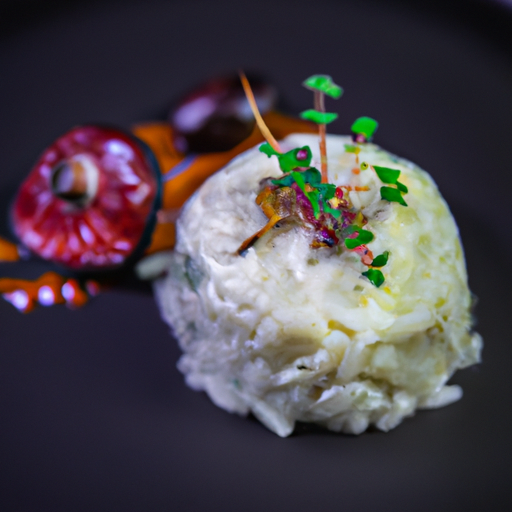 Risotto croustillant aux champignons sauvages