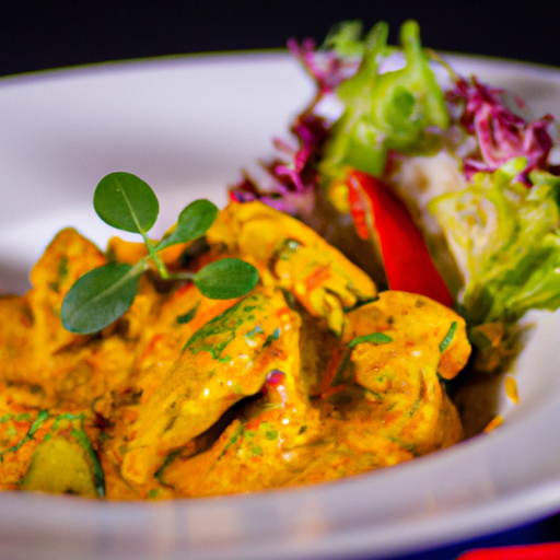 Poulet Tikka Masala aux mangues