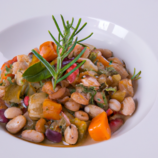 Cassoulet végétarien aux légumes du jardin