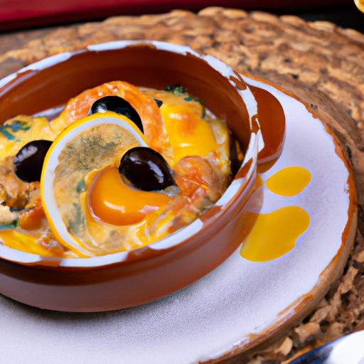 Cassolette de lotte aux agrumes et safran