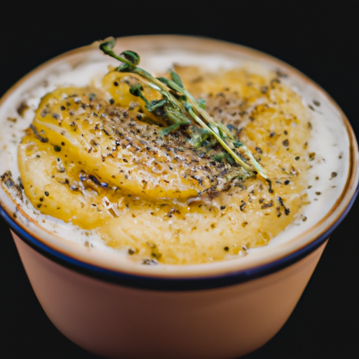 Purée de patates douces au lait de coco et aux épices