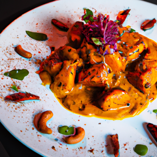 Poulet Tikka Masala aux noix de cajou