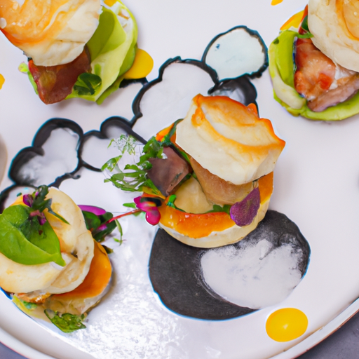 Bouchées croustillantes au saumon et à la mangue