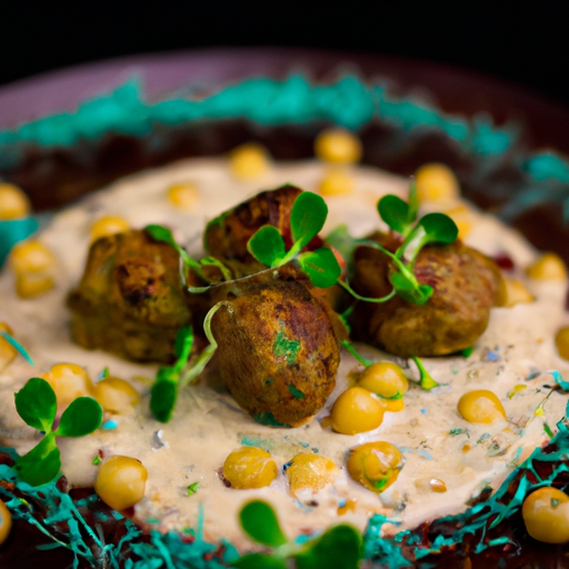 Boulettes de lentilles corail au curry et lait de coco