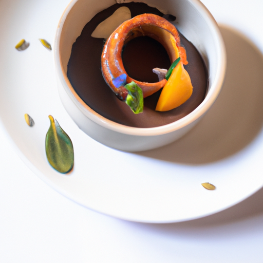 Fondant au potimarron et chocolat noir
