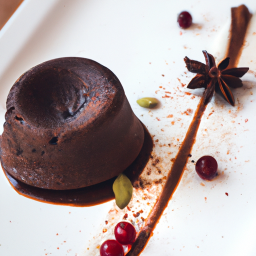 Fondant au chocolat et à la cardamome