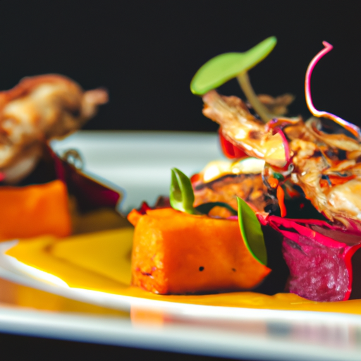 Poulet crousti-fondant à la mangue épicée