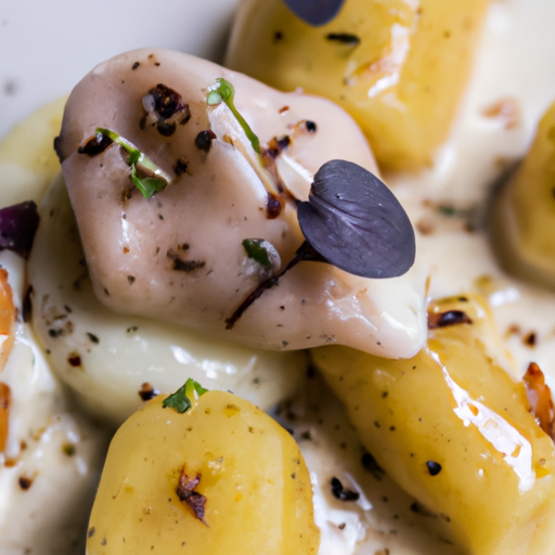 Raviolis de patate douce et ricotta à la sauge