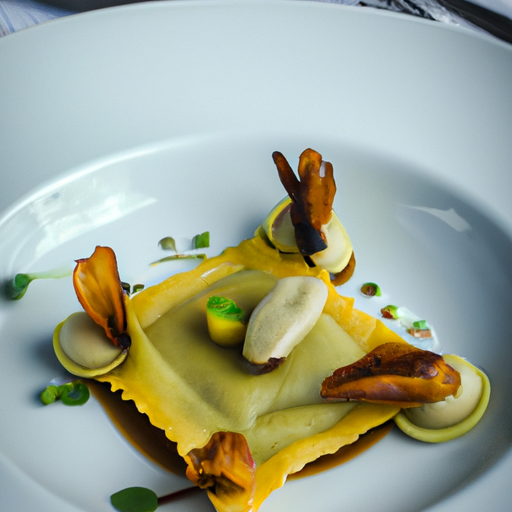 Raviolis croustillants au canard confit et figues