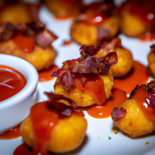 Bouchées croquantes de patate douce au chorizo