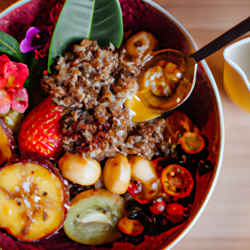 Poêlée exotique de quinoa aux fruits de la passion