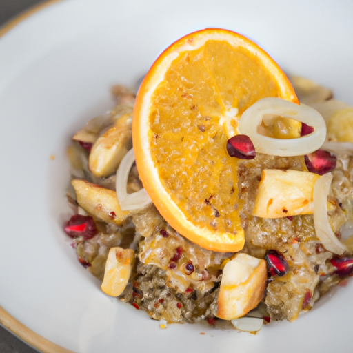 Salade de quinoa aux agrumes et aux amandes grillées