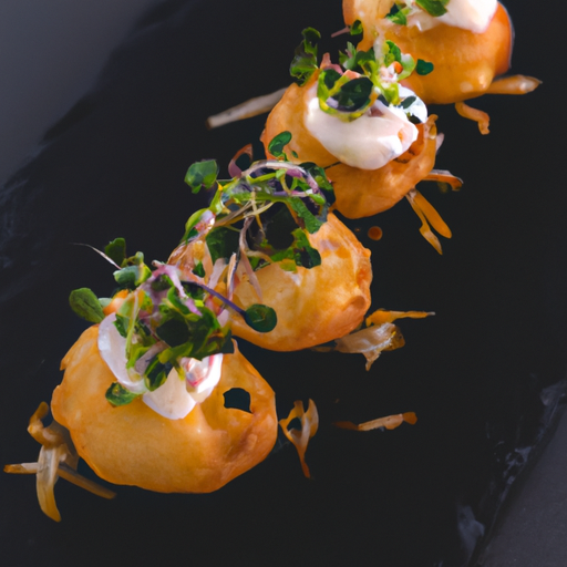 Croustillants de patates douces au sésame
