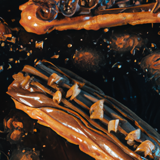 Éclairs au chocolat noir et praliné croustillant