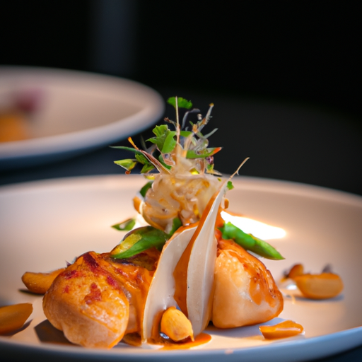Poulet croustillant aux amandes et sirop d'érable