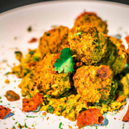 Boulettes de lentilles corail aux épices douces