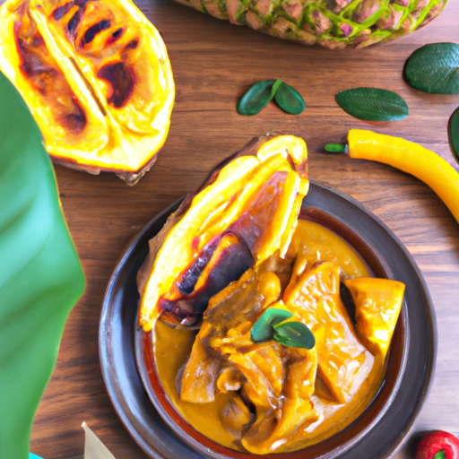 Curry de jackfruit à la mangue