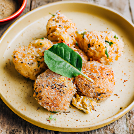 Boulettes de patate douce au quinoa et aux herbes fraîches