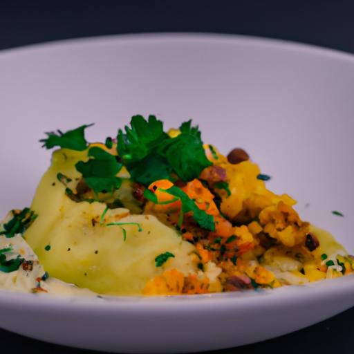 Curry de patate douce et pois chiches à la noix de coco