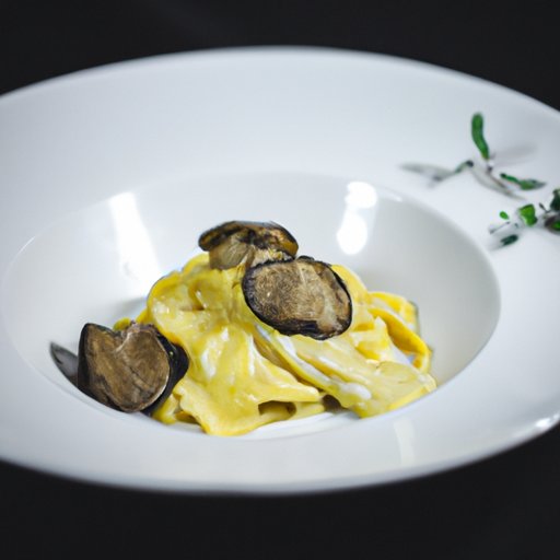 Pâtes artisanales aux champignons forestiers et truffes