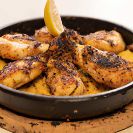 Poulet croustillant au miel et aux épices