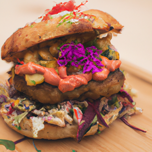 Burgers de chou-fleur croustillants